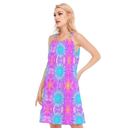 Neutrino detecting collider O-neck Cami Dress