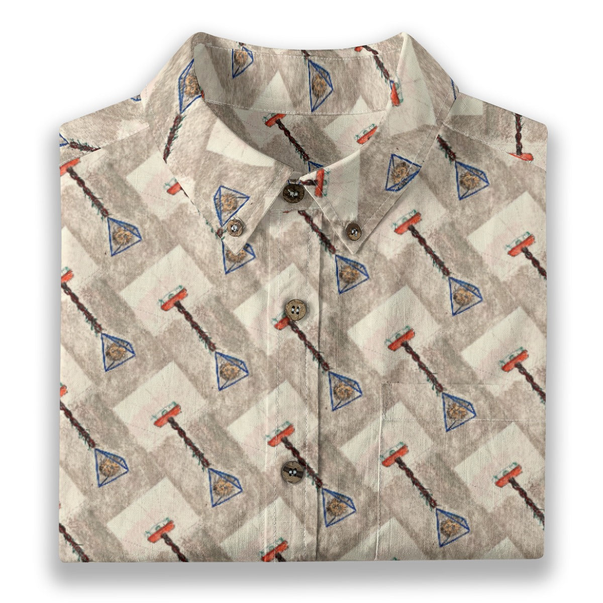 Chain Puffer Tetrahedron 0 shirt