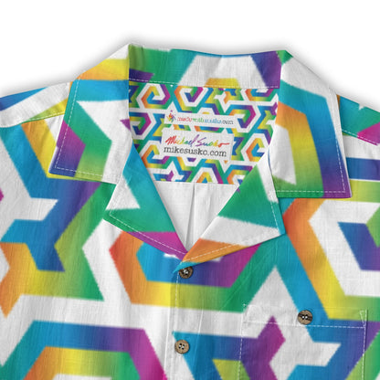 Big Fibonacci Diamonds short sleeve shirt