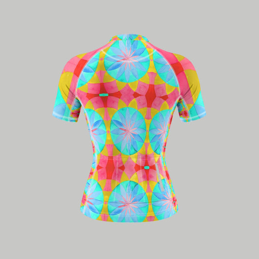 Big Flower of Life Women's Cycling Jersey