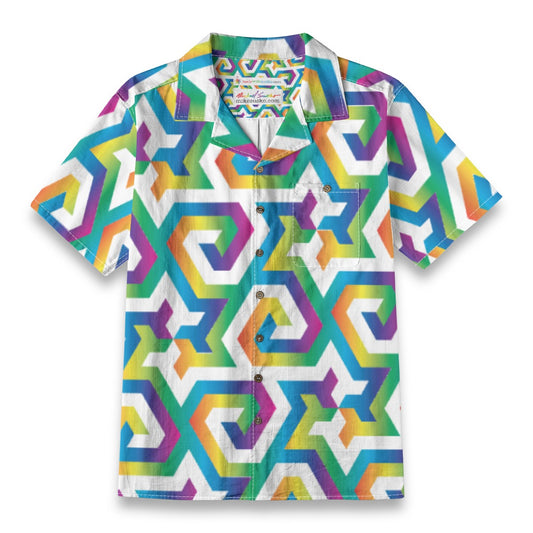 Big Fibonacci Diamonds short sleeve shirt
