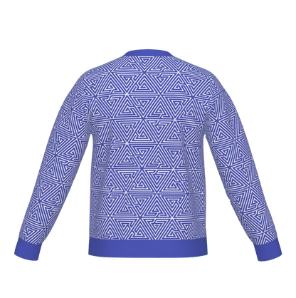Ramanujan Blue Knitted Jumper