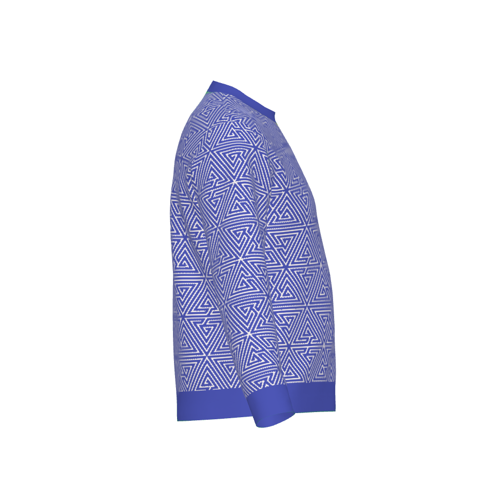 Ramanujan Blue Knitted Jumper