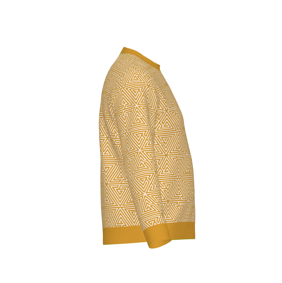 Ramanujan Yellow Knitted Jumper