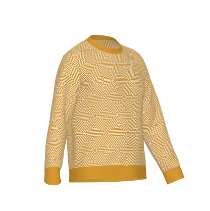 Ramanujan Yellow Knitted Jumper