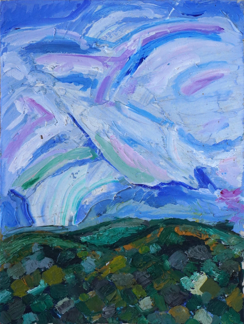 If I could paint clouds, or air
