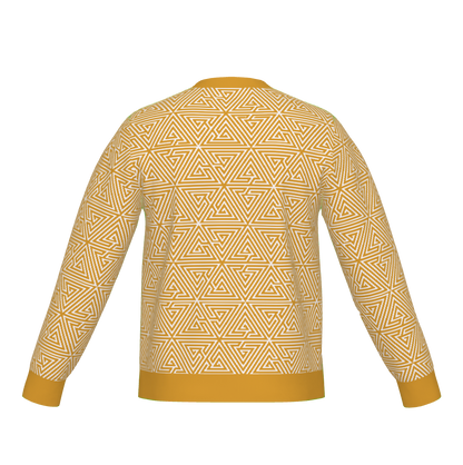 Ramanujan Yellow Knitted Jumper