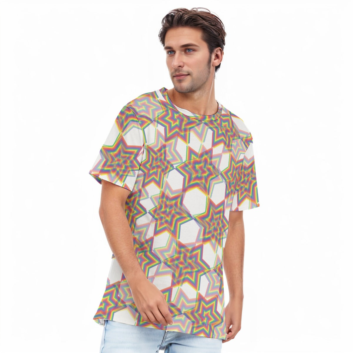 Diffused Stars in the Nebula T-shirt