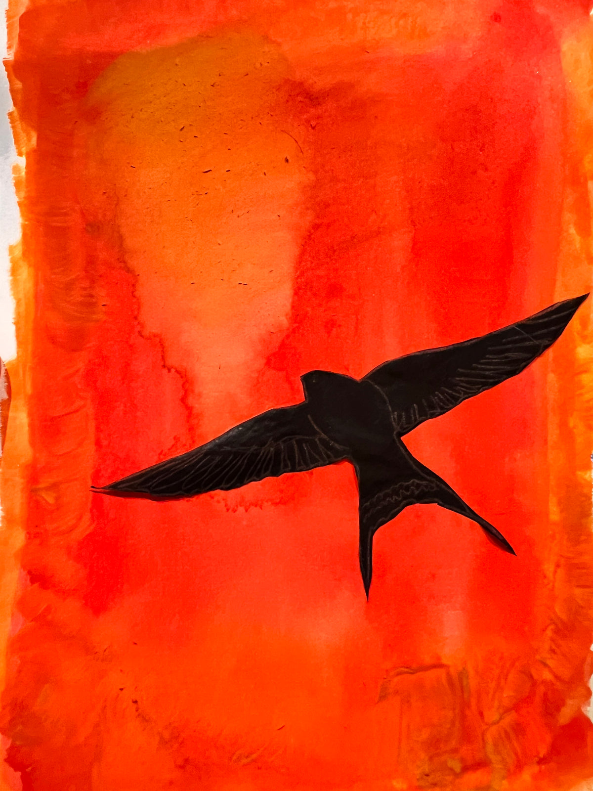 Red Sky Black Bird