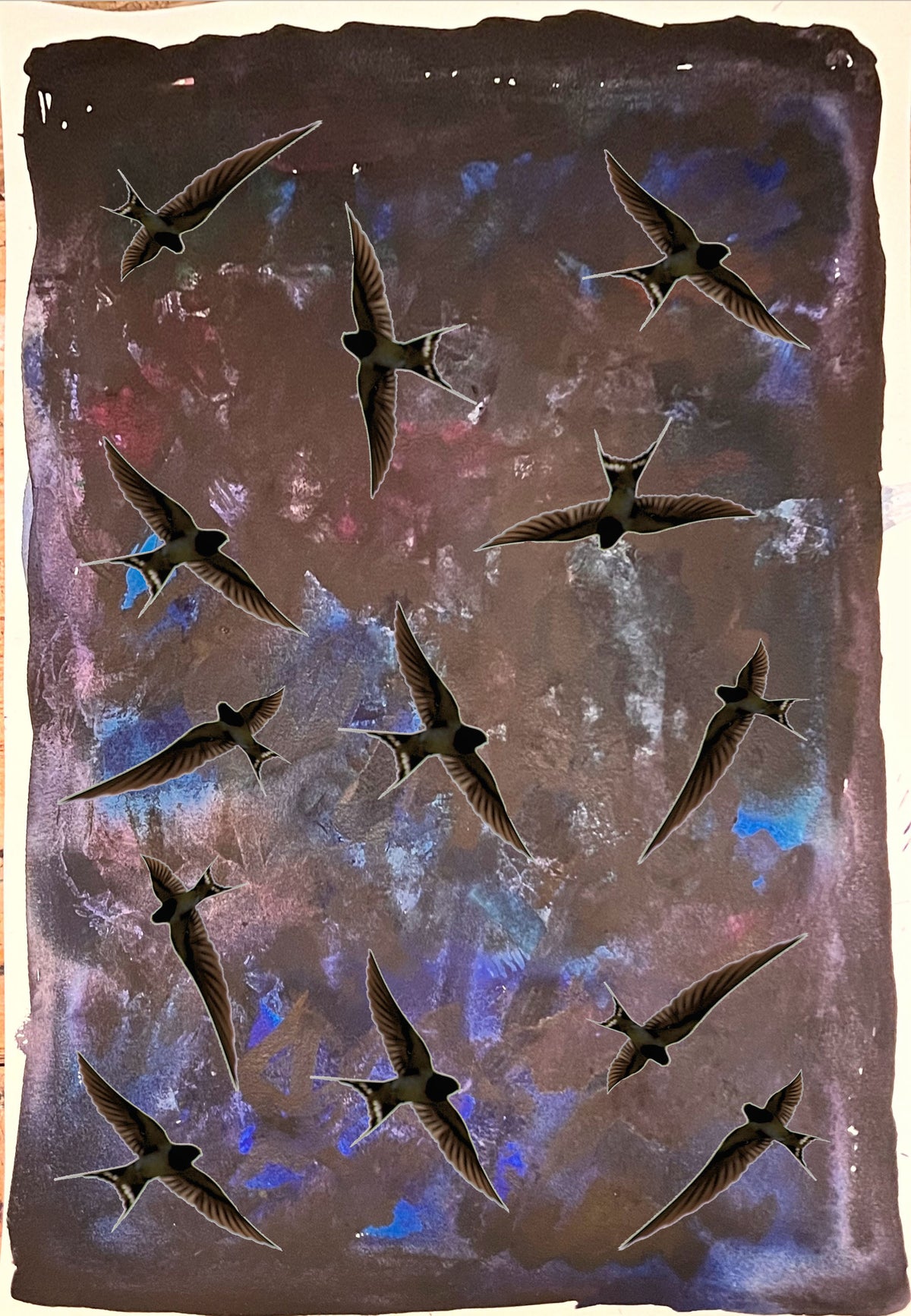 Spiralling Swallows in a Divergent World 3